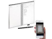 General Office Wiederverwendbares Notizbuch mit schwarzem Stift und App, DIN A5; LCD-Schreibtafel 