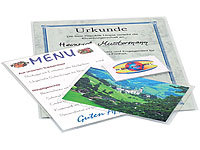 General Office Kalt-Laminierfolien für 48 Visitenkarten oder Clubausweise (Sparpack)