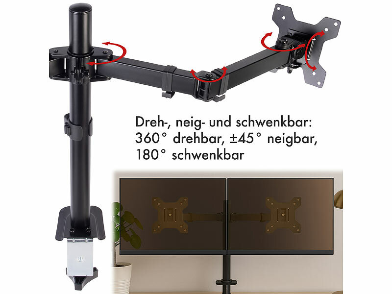 ; Schwenkbare TV-Wandhalterungen, Monitor-Schwenkarme Schwenkbare TV-Wandhalterungen, Monitor-Schwenkarme Schwenkbare TV-Wandhalterungen, Monitor-Schwenkarme