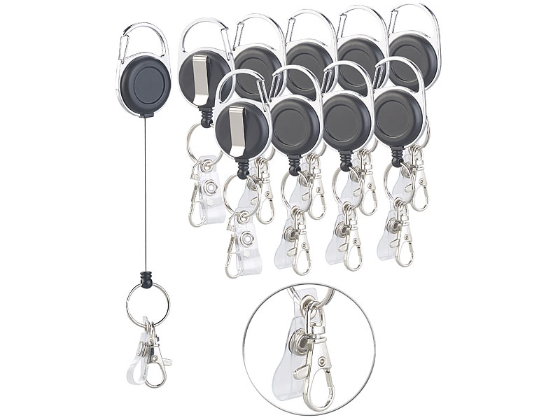 ; Ausweishüllen mit ausziehbaren Clips Ausweishüllen mit ausziehbaren Clips Ausweishüllen mit ausziehbaren Clips Ausweishüllen mit ausziehbaren Clips 