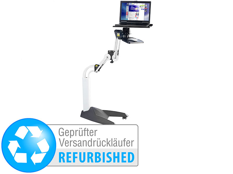 ; Monitor-Schwenkarme 