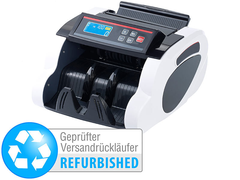 ; Geldzähler mit Sprach-Ausgaben 