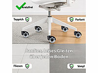 ; Bürostuhl Doppelrollen, Weiche Bürostuhl-ErsatzrollenDrehstuhlrollenDrehstuhl Rollenmm Stück Stk Satz 5er fünf 5 5x Offices Büros Homeoffices MöbelBodenschutzmatten Gummirollen Fliesen Hartböden Parkettböden Böden weichen weich weiche ersetzenBürostuhlrollenStuhlrollenRollen für SchreibtischstuhlKomplettsets bodenschonende Komfort universelleSchreibtische Tische Gaming Wheels kratzerfreie Stühle transparent transparente transparentenRollen für SchreibtischstühleLaminat Kratzer Parkett leise Teppiche Holzböden Fußböden Holzfußböden BuerostühleErsatzrollen Bürostuhl Doppelrollen, Weiche Bürostuhl-ErsatzrollenDrehstuhlrollenDrehstuhl Rollenmm Stück Stk Satz 5er fünf 5 5x Offices Büros Homeoffices MöbelBodenschutzmatten Gummirollen Fliesen Hartböden Parkettböden Böden weichen weich weiche ersetzenBürostuhlrollenStuhlrollenRollen für SchreibtischstuhlKomplettsets bodenschonende Komfort universelleSchreibtische Tische Gaming Wheels kratzerfreie Stühle transparent transparente transparentenRollen für SchreibtischstühleLaminat Kratzer Parkett leise Teppiche Holzböden Fußböden Holzfußböden BuerostühleErsatzrollen
