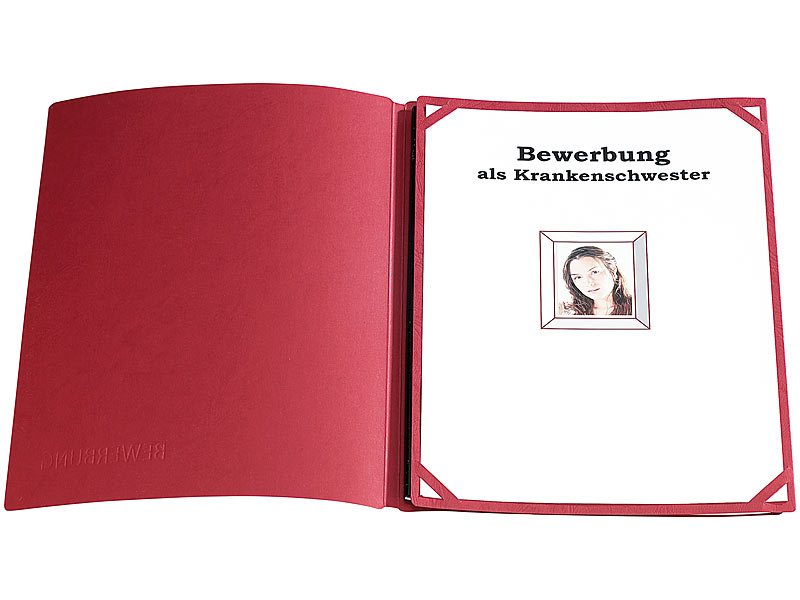 ; Klemmmappen für Bewerbungen 